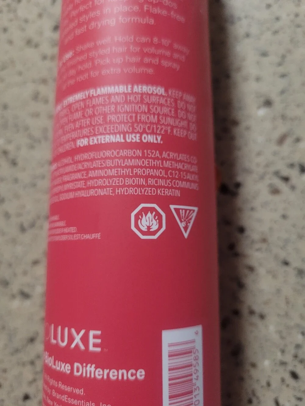 (2) Bioluxe Super Hold Keratin Complex Volumizing Hair Spray 10 Fl Oz Each